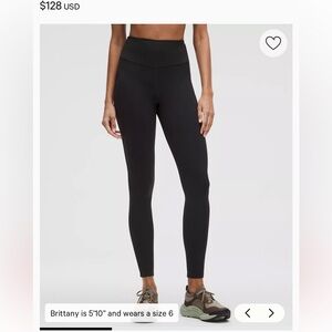 Lululemon Athletica fast and free leggings